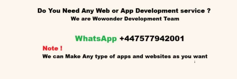 wowonder developer's cover image
